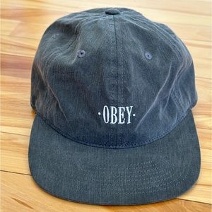 OBEY Flat Brim Hat